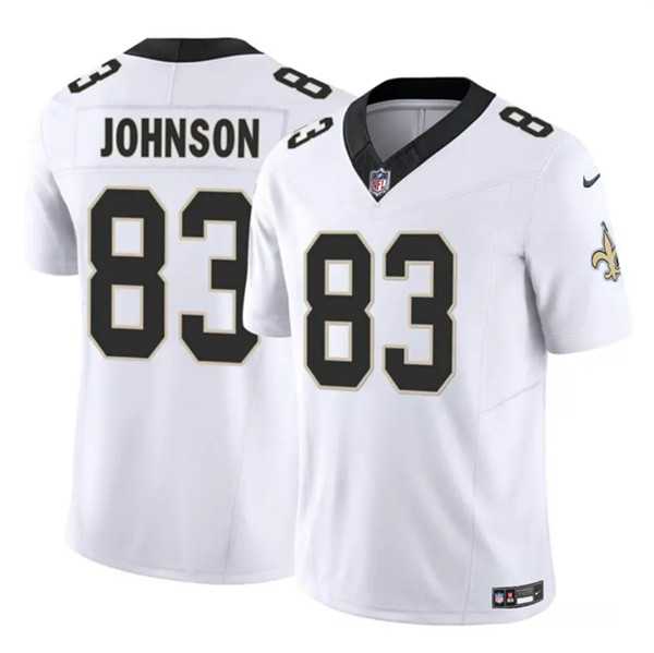 Men & Women & Youth New Orleans Saints #83 Juwan Johnson White 2023 F.U.S.E. Vapor Untouchable Limited Jersey->new orleans saints->NFL Jersey